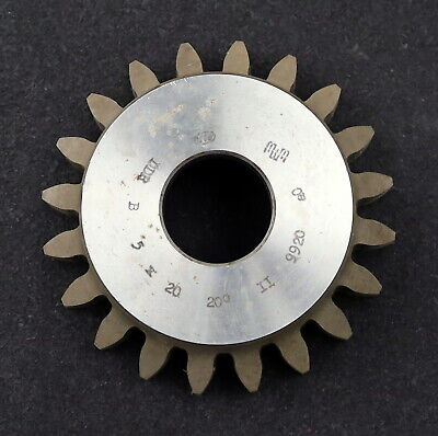 PWS Glockenschneidrad gear shaper m= 5mm EGW 20° Z =20 BP II Ø114x45xØ1 1/4"