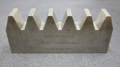 ROLLET PARIS Hobelkamm rack cutter m= 8 Angle 20°