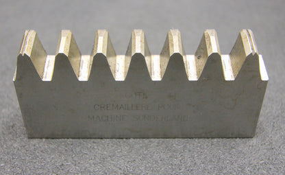 DELTAL Hobelkamm rack cutter m= 5 Angle 14°30 110x20mm