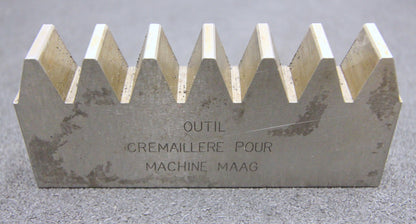 DELTAL Hobelkamm rack cutter m= 5,5 Angle 20° 120x20mm