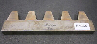 SUNDERLAND Hobelkamm rack cutter m= 19 Angle 29°