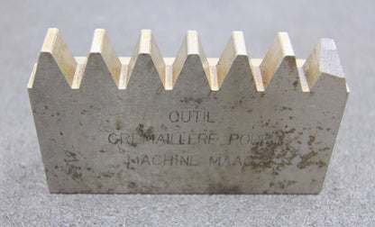 DELTAL Hobelkamm rack cutter m= 4 Angle 20° 88x20mm