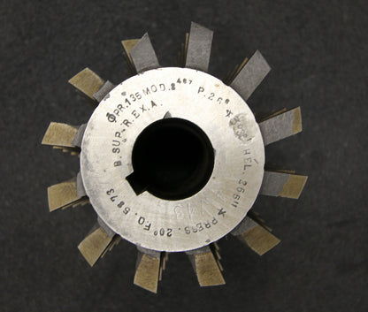 Vollstahlwälzfräser gear hob m= 8mm 20° EGW Abmessungen Ø145x170xØ40mm mit LKN