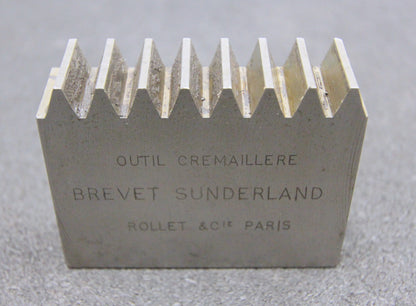 ROLLET PARIS Hobelkamm rack cutter m= 2,75 Angle 20°