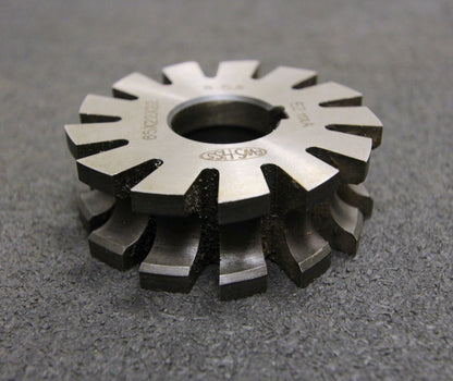 PWS Halbrund-Formfräser konkav Radiusfräser Radius 5,5mm 65x22x22mm 13 Spannuten