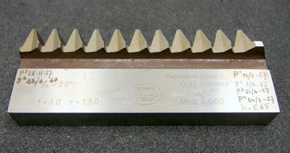 MAAG Hobelkamm rack cutter m= 4,000 Angle 20° 155x27mm