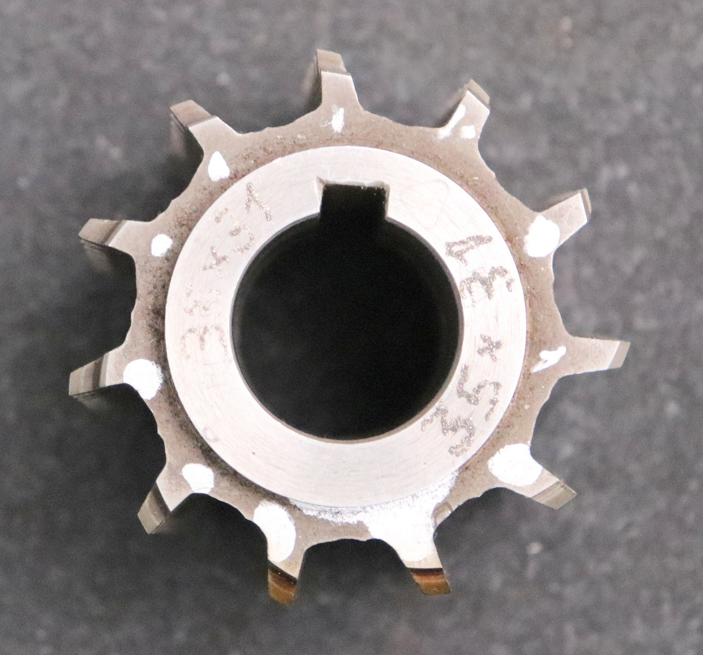 Kerbzahnwellen-Wälzfräser mit gekrümmten Flanken serration hob Nennmaß 35x31