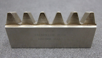 DELTAL Hobelkamm rack cutter m= 6 Angle 20° 112x20mm