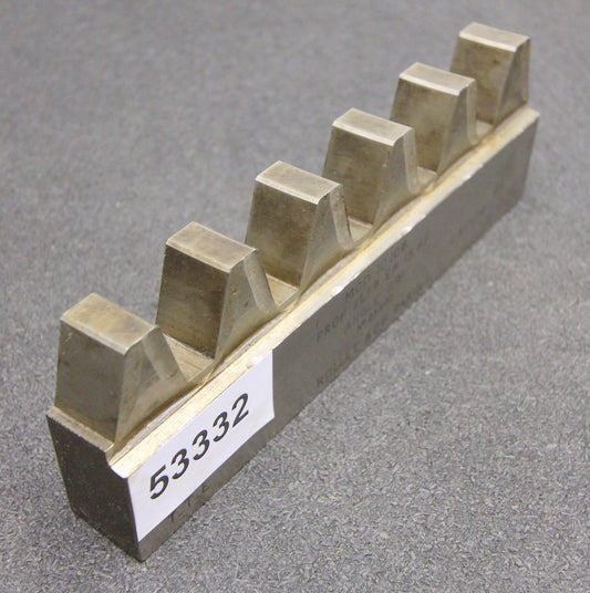 ROLLET PARIS Hobelkamm rack cutter m= 10,106 Angle 29°