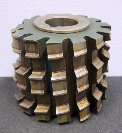 PWS Keilwellenwälzfräser spline hob 6 Keile 62,3x69,6x16,3 mit Höcker 1gg. Re