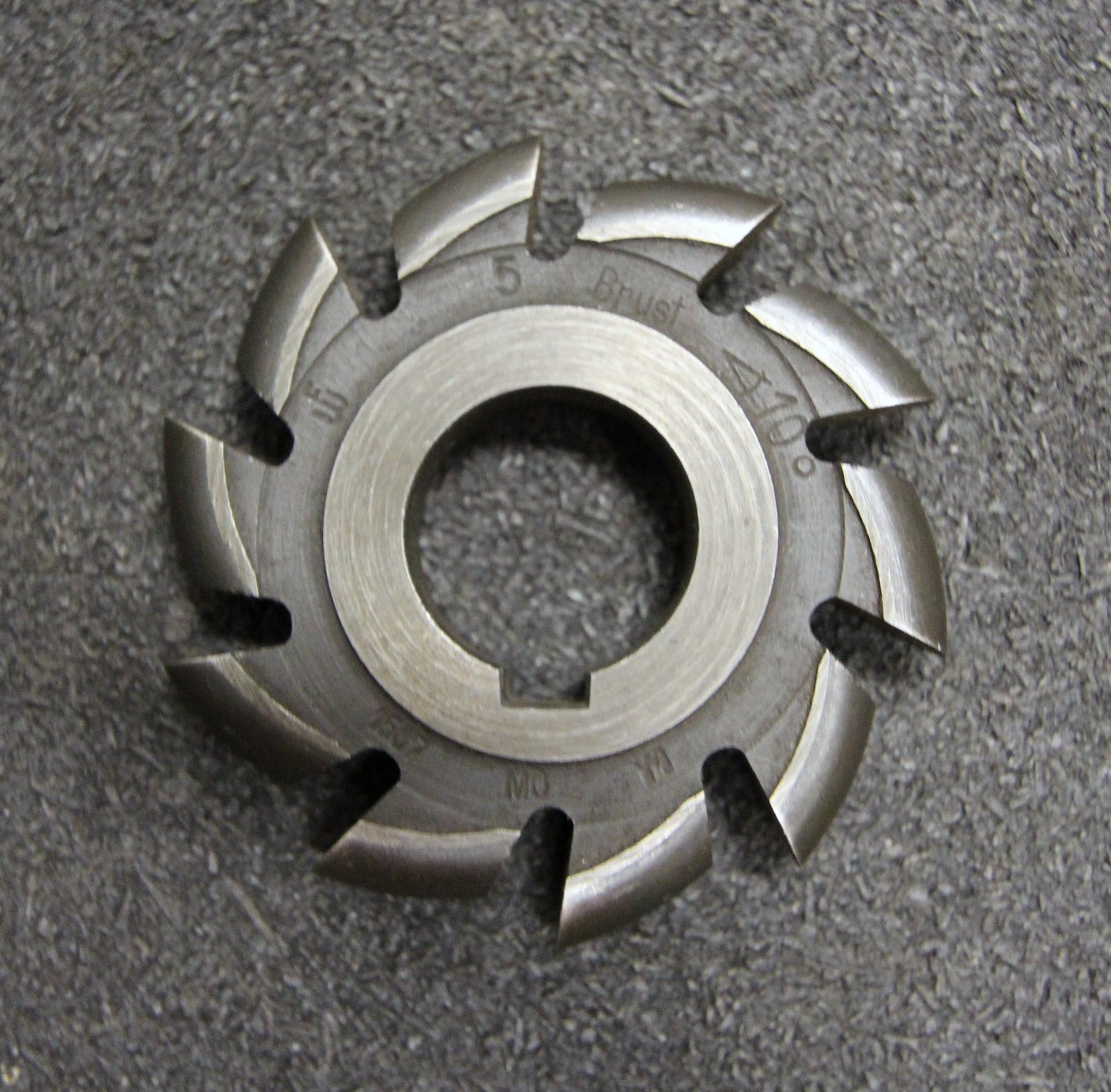 Halbrund-Formfräser konvex Radiusfräser Radius 5mm - 65x10x22mm 10 Spannuten