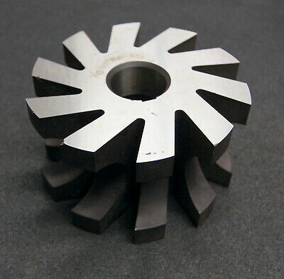 Halbrund-Formfräser konkav Radiusfräser Radius 20mm - 125x70x32mm 10 Spannuten