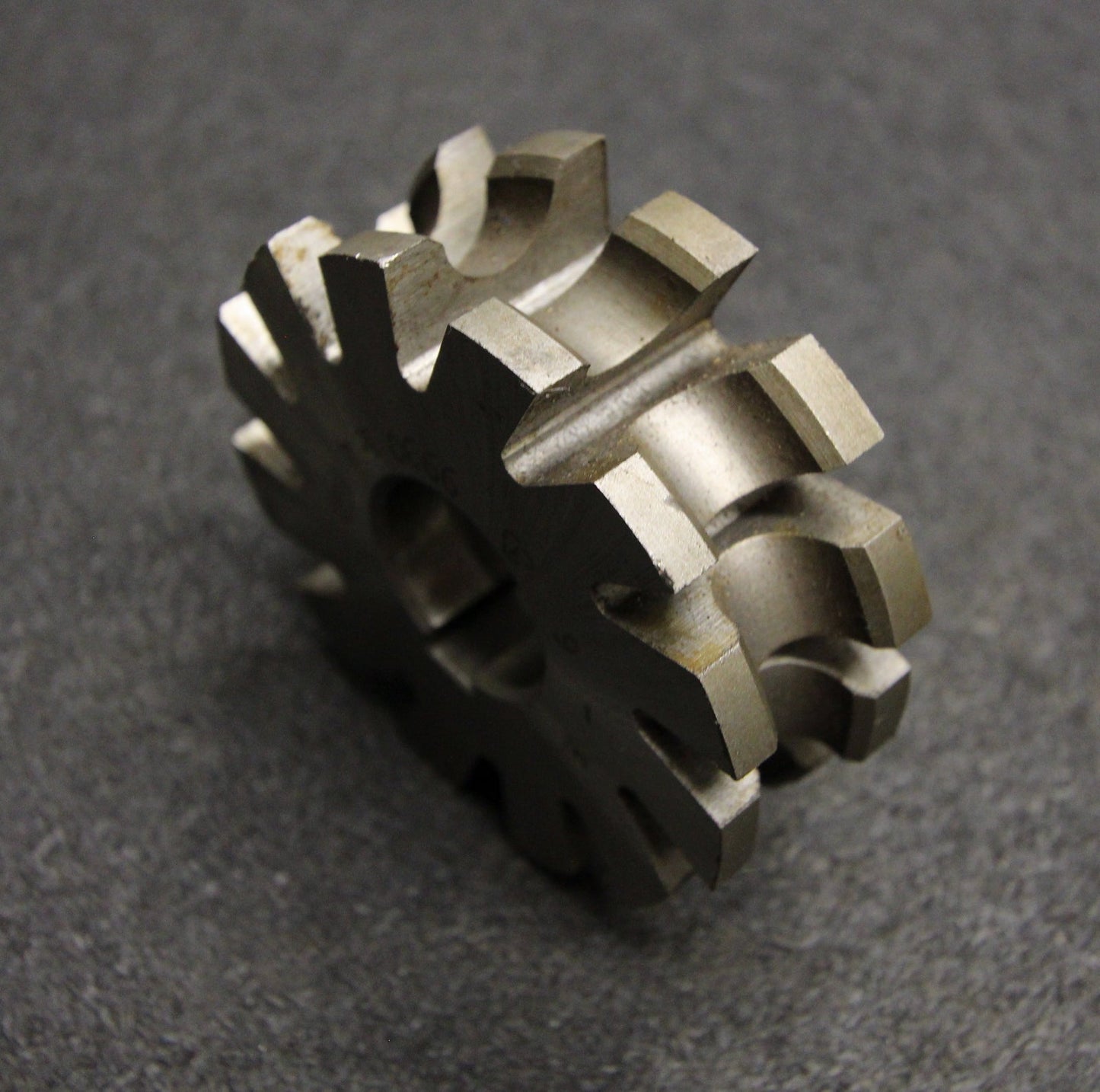 PWS Halbrund-Formfräser konkav Radiusfräser Radius 6mm - 70x24x22mm 12 Spannuten