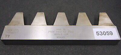 ROLLET PARIS Hobelkamm rack cutter m= 16 Angle 29°