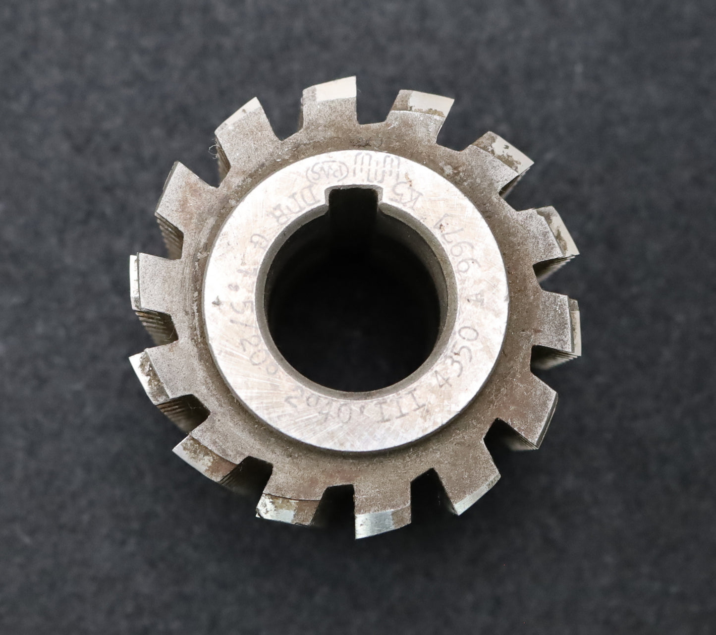 PWS Zahnrad-Wälzfräser gear hob m= 1,5mm 20° EGW BPIII nach DIN 3972 Ø71x58xØ27mm