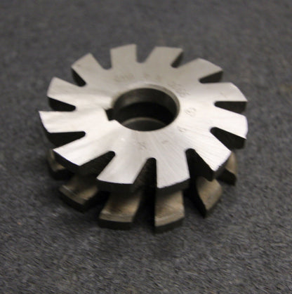 PWS Halbrund-Formfräser konkav Radiusfräser Radius 6mm - 70x24x22mm 12 Spannuten