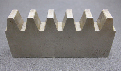 DELTAL Hobelkamm rack cutter m= 8 Angle 14°30 150x25mm