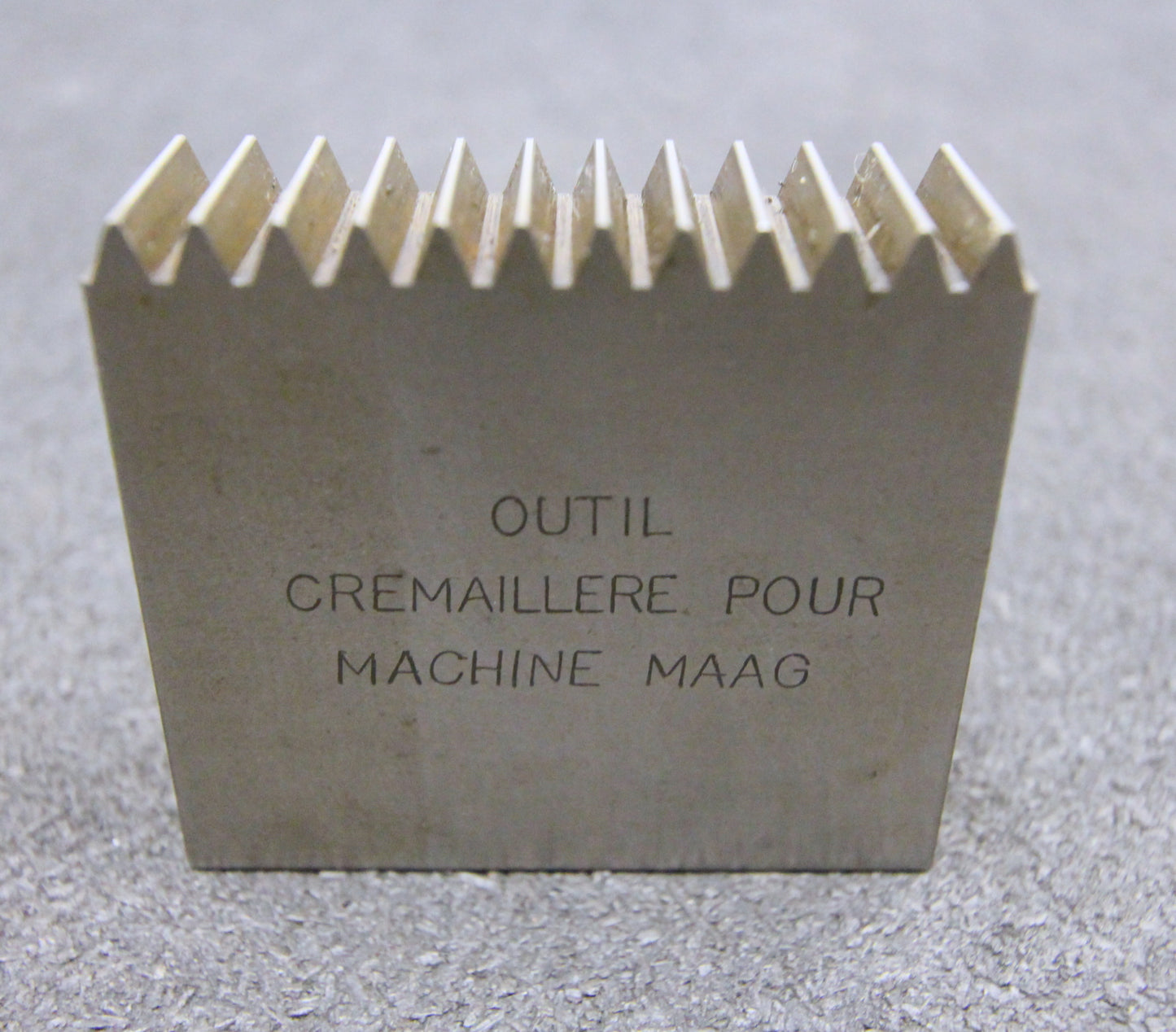 DELTAL Hobelkamm rack cutter m= 1,5 Angle 20° 56x20mm