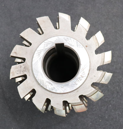 PWS Keilwellen-Wälzfräser spline hob 6 Keile 161,96x179,3x21,98mm Höcker