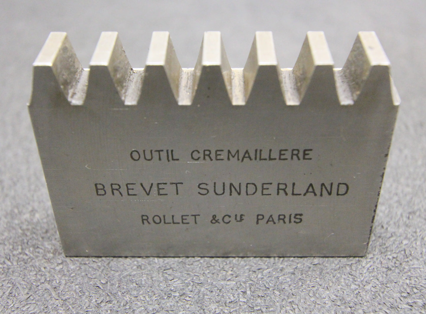 ROLLET PARIS Hobelkamm rack cutter m= 3,5 Angle 29°