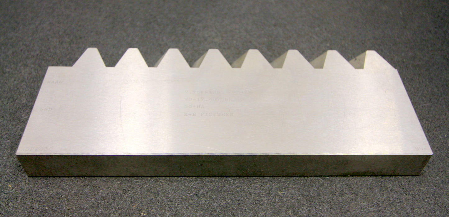 MAAG Hobelkamm rack cutter m= 7,75 Angle 20° 235x23mm