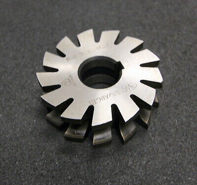 PWS Halbrund-Formfräser konkav Radiusfräser Radius 6mm - 70x24x22mm 13 Spannuten