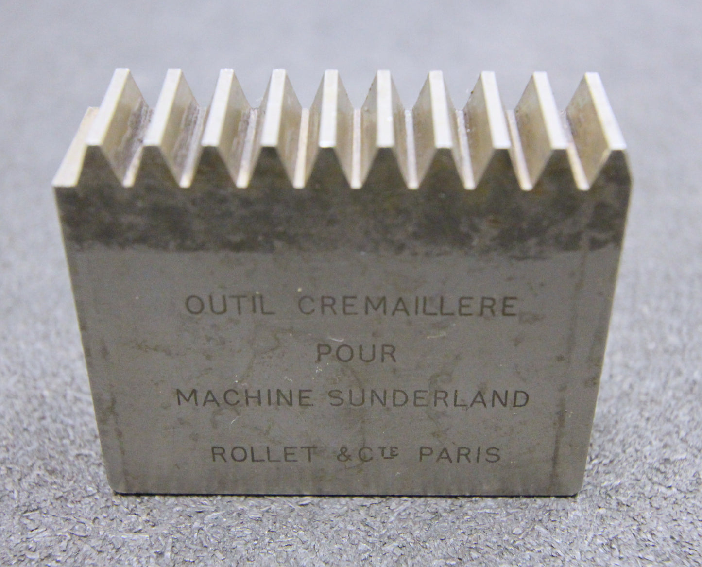 ROLLET PARIS Hobelkamm rack cutter m= 2 Angle 20°