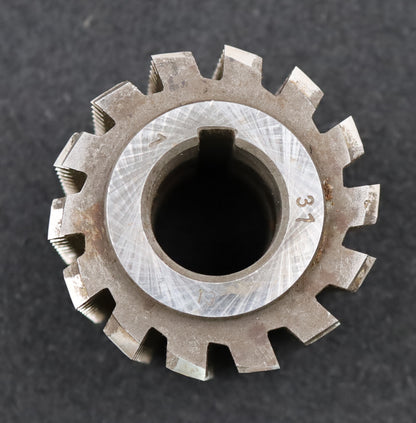 PWS Zahnrad-Wälzfräser gear hob m= 1,5mm 20° EGW BPIII nach DIN 3972 Ø71x58xØ27mm