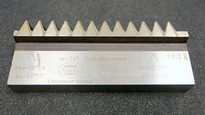 MAAG Hobelkamm rack cutter m= 3,500 Angle 20° 155x28mm