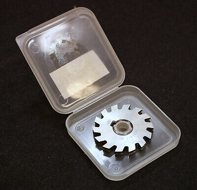 PWS Halbrund-Profilfräser konkav - DIN 855 Radius R 1 mm H11 Ø50js16 x 6x Ø16 H7